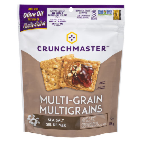 CrunchMaster - Crackers Multi-Grain Sea Salt