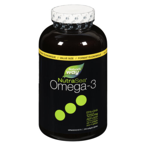 NutraSea - NUTRASEA OMEGA 3 - LEMON