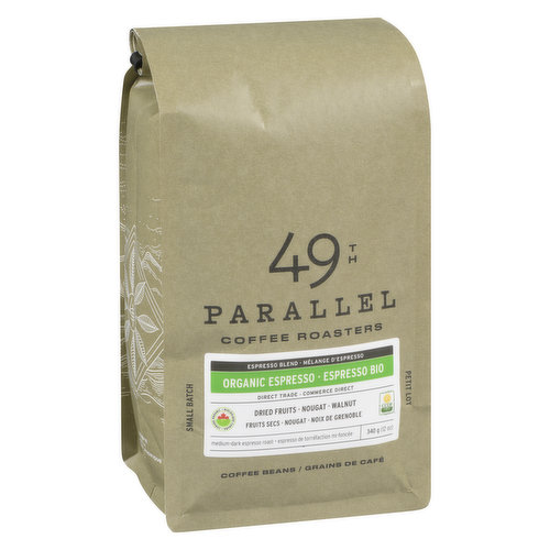 49th Parallel - Whole Bean Coffee Espresso