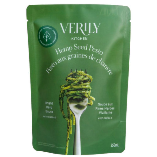 Verily Kitchen - Sauce Hemp Seed Pesto