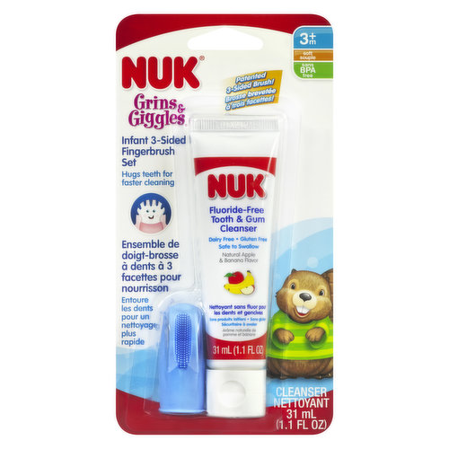 nuk infant tooth and gum cleanser