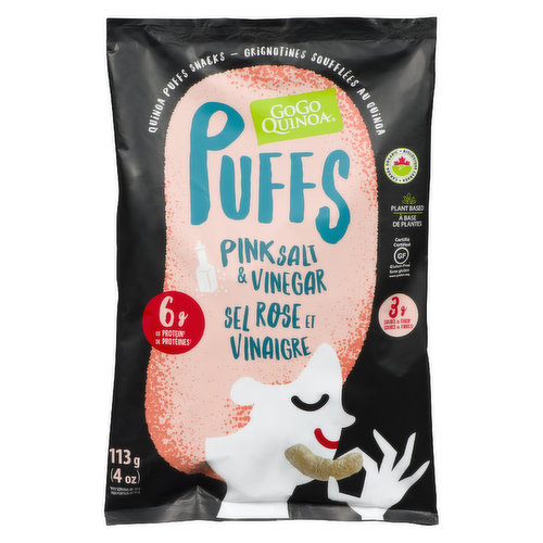 GOGO Quinoa - Puffs Pink Salt & Vinegar