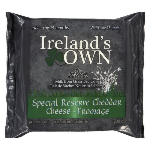 Irelands Own - Special Reserve Irish Cheddar Cheese