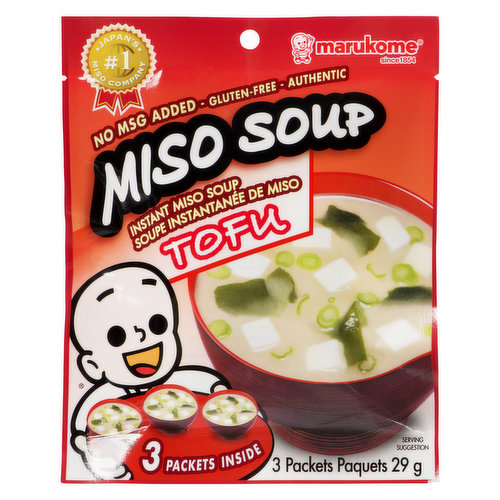 marukome - Miso Soup w/ Tofu