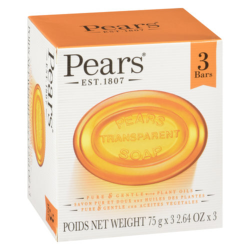 Pears - Transparent Bar Soap