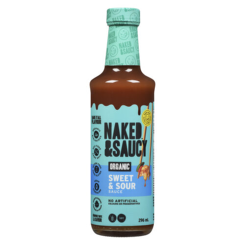 Naked & Saucy - Organic Sweet & Sour Sauce