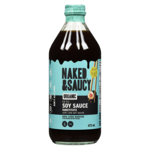 Naked & Saucy - Organic Keto Soy Sauce Substitute