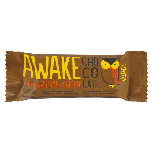 Awake Chocolate - Caramel Chocolate Bar