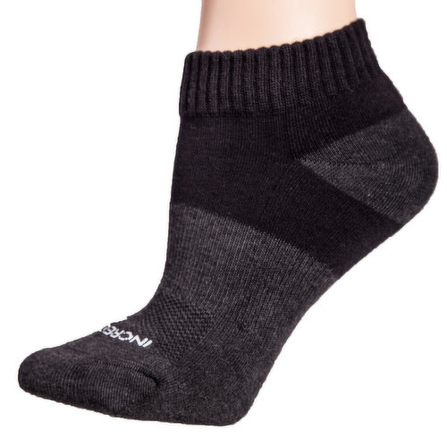 Incrediwear - Incredisock Active Low Cut Black Medium