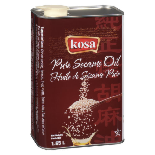 kosa - Pure Toasted Sesame Oil