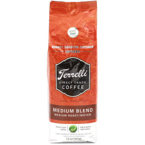 Terrelli - Direct Trade Coffee Medium Blend