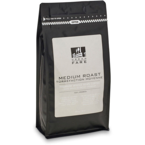 Urban Fare - Premium Whole Bean Coffee - Medium Roast