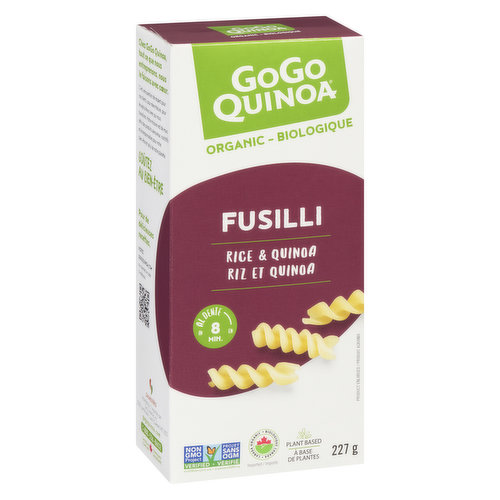 Gogo Quinoa - Fusilli Rice & Quinoa GF