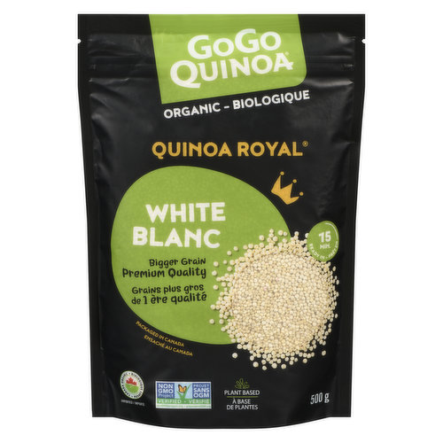 Gogo Quinoa - GoGo Quinoa Royal White Grain GF Org