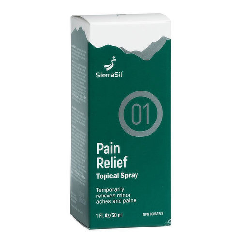 Sierrasil - Pain Relief Topical Spray