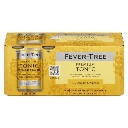 FEVER TREE - Premium Tonic, Cans