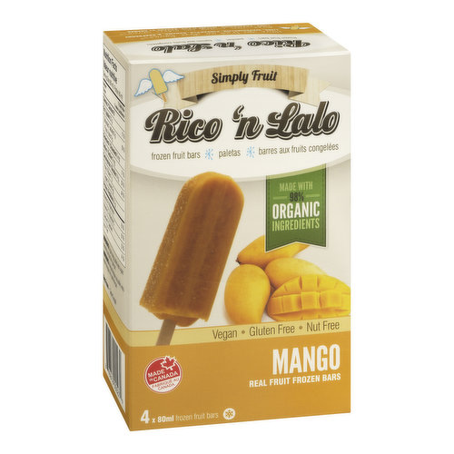 Rico N Lalos - Frozen Bars Mango