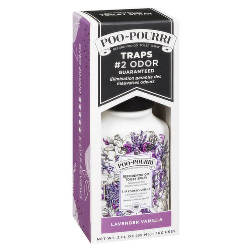 Poo-Pourri - Before You Go Toilet Spray - Lavender Vanilla