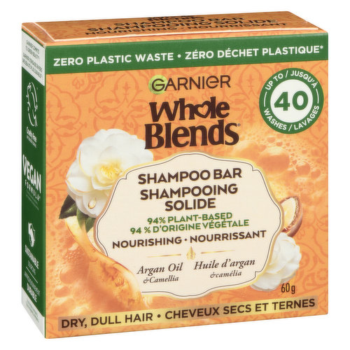 Garnier - Whole Blends Argan Nourishing Shampoo Bar