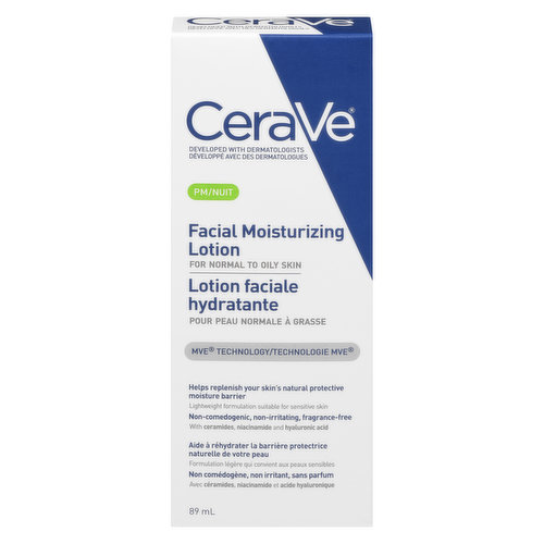 Cerave - PM Facial Moisturizng Lotion