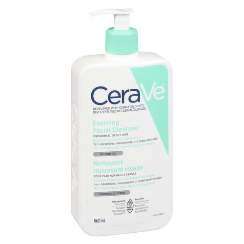 Cerave - Foaming Facial Cleanser for Oil Control