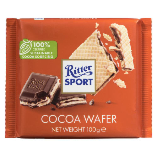 Ritter Sport - Wafer Cocoa Bar