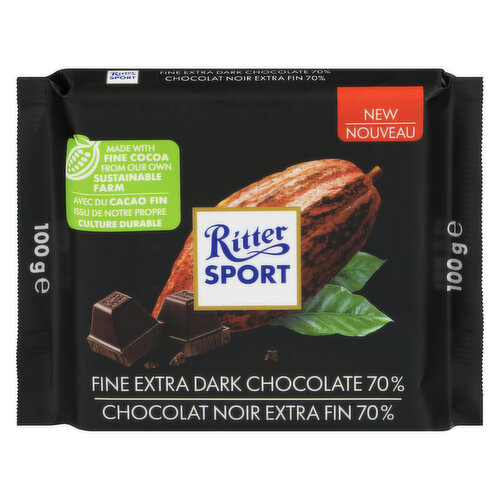 Ritter Sport - Chocolate 70% Extra Dark