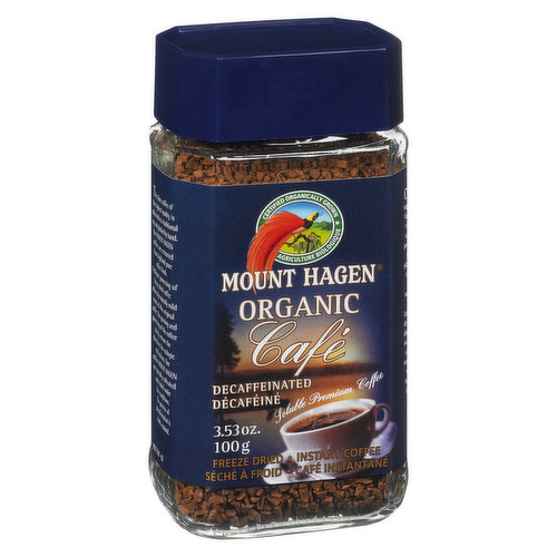 Mount Hagen - Organic Cafe Instant Decaffeinated