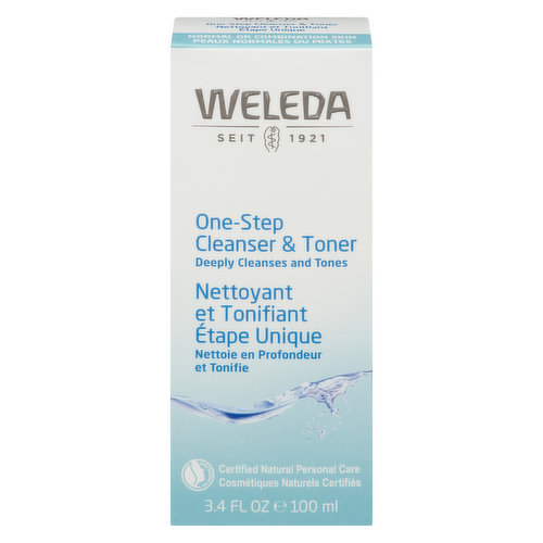 Weleda - One-Step Cleanser & Toner Normal or Combo Skin