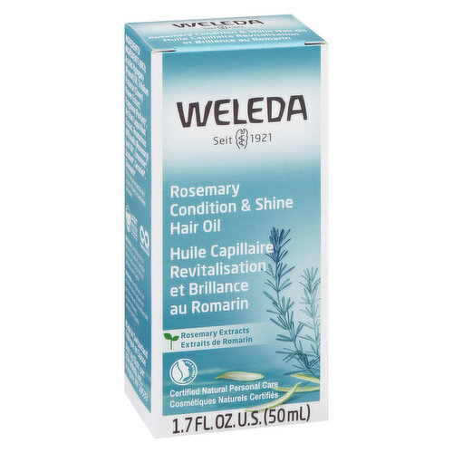 Weleda - Rosemary Conditioning Hair Oil All Hair Types