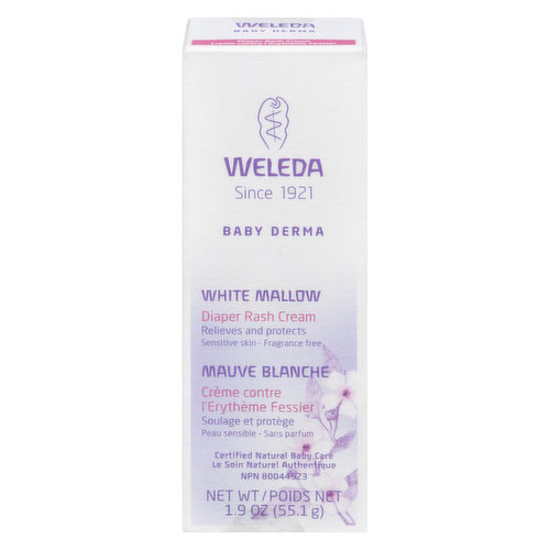 Weleda - White Mallow Diaper Rash Cream