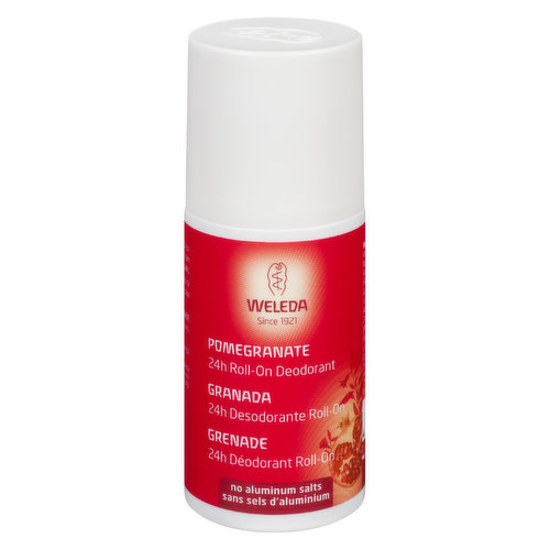 Weleda - 24 Hour Deodorant Roll On Pomegranate