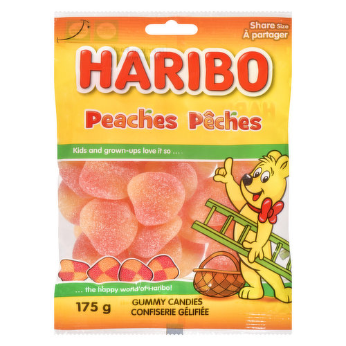 Haribo - Candy Gummi Peaches