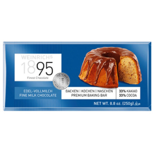 Weinrich - Premium Baking Chocolate 34% Bar