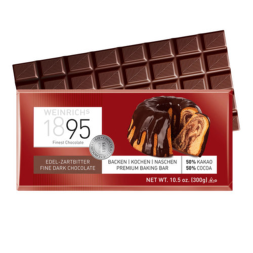 Weinrich - Premium Baking Chocolate 50% Bar