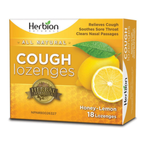 Herbion - Cough Lozenges Lemon