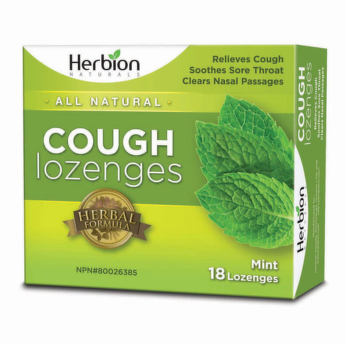 Herbion - Cough Lozenges Mint