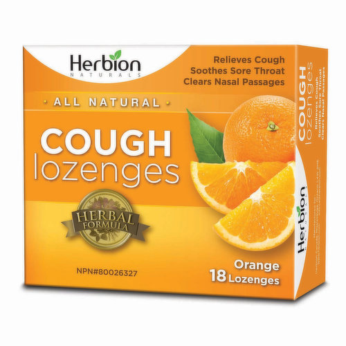Herbion - Cough Lozenges Orange