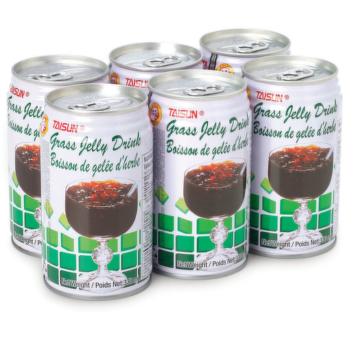 grass jelly drink