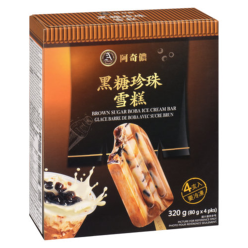 A-CHINO - Brown Sugar Boba Ice Cream Bar
