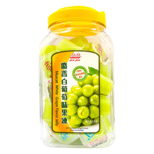 JIN JIN - Muscat White Grape Flavor Jelly