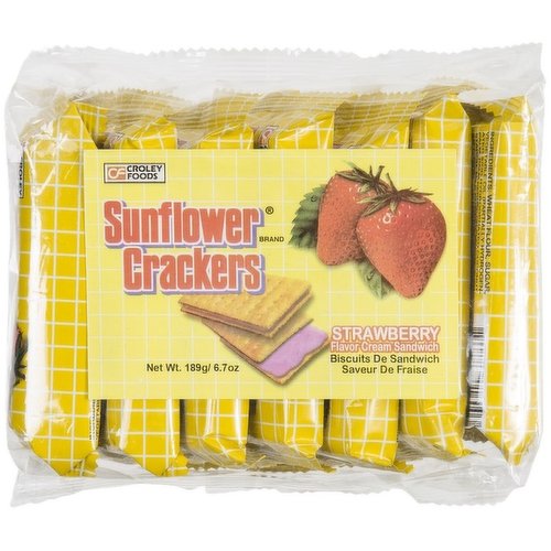 Sunflower - Strawberry Crackers