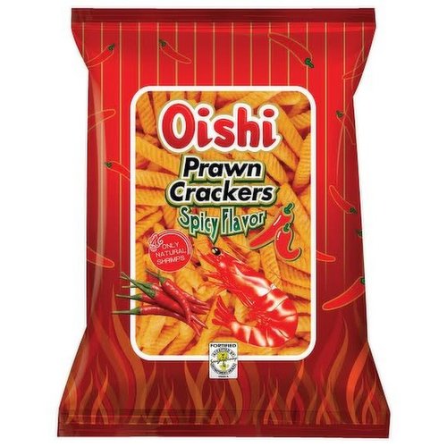 Oishi - Prawn Crackers - Spicy Flavor - Save-On-Foods