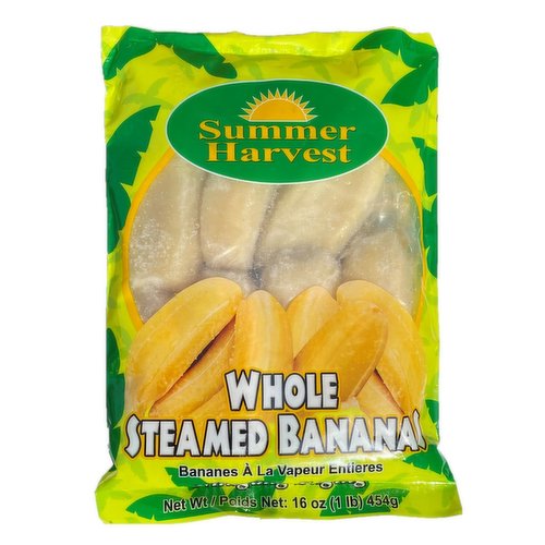 Summer Harvest Whole Steamed Saba Bananas 5687