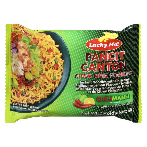 Lucky Me - Pancit Canton Chow Mein Chili & Citrus