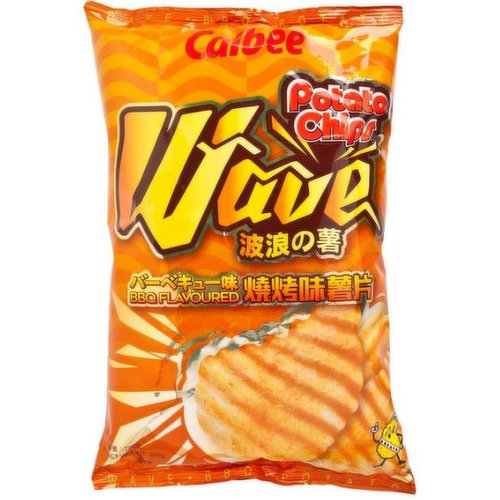 Calbee - Mega Potato Chips BBQ Flavour