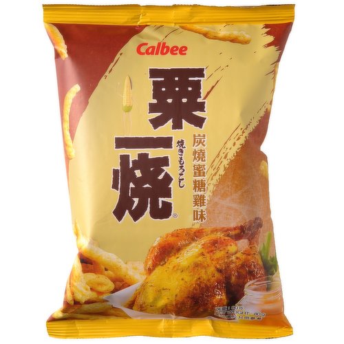 Calbee - Grill A Corn Snacks - Honey Chicken