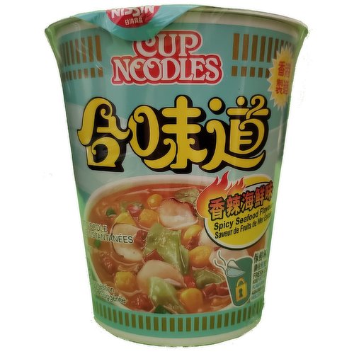 Nissin - Cup Noodles, Spicy Seafood