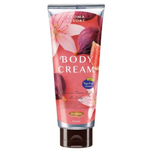 Aroma Resort - Body Cream- Renew Time Fig & Lily