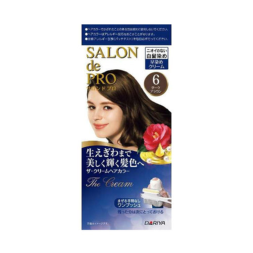 Dariya - Salon de Pro Cream 6 Dark Brown